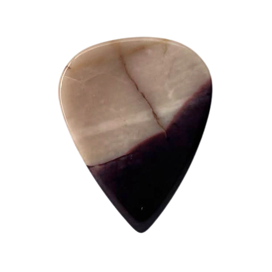 Australian Mookiate Jasper / Medium stone guitar pick / Acoustic guitar pick / Electric guitar pick