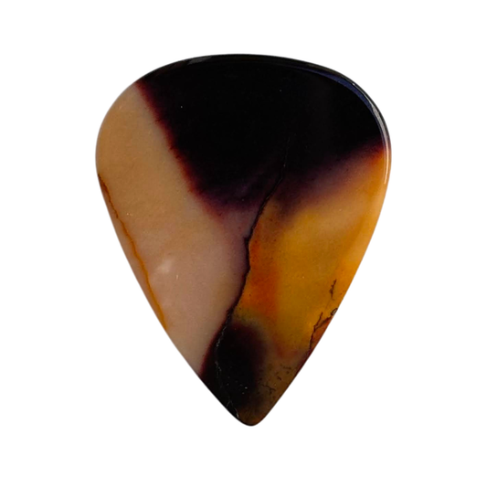 Australian Mookaite Jasper / Heavy stone guitar pick