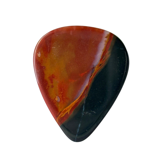 JafarJasper / Thin stone guitar pick / Acoustic guitar pick / Collector Series