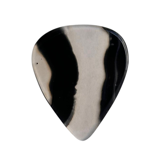 Montana Agate / Thin stone guitar pick / Acoustic guitar pick