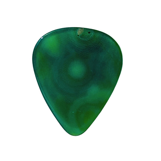 Designer Ocean Jasper / Medium stone guitar pick / Acoustic Guitar pick / Electric guitar pick