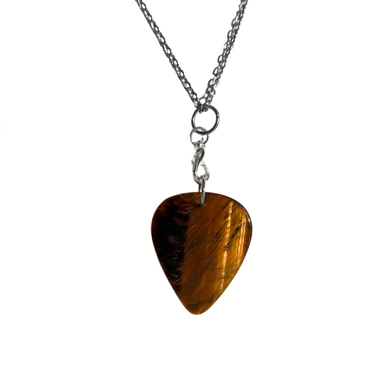 Thin Tiger's Eye Removable Necklace
