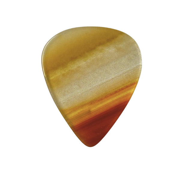 Brazilian Agate / Medium stone guitar pick / Acoustic guitar pick / Electric guitar pick