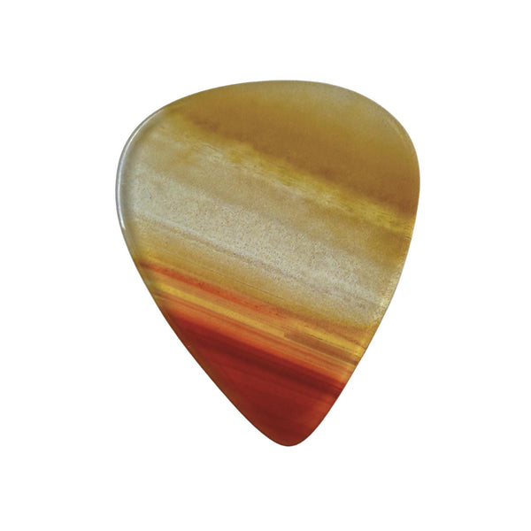 Brazilian Agate / Medium stone guitar pick / Acoustic guitar pick / Electric guitar pick