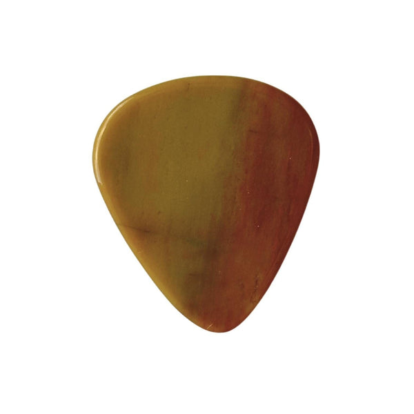 Petrified Wood / Medium stone guitar pick / Acoustic/Electric guitar pick / #6019