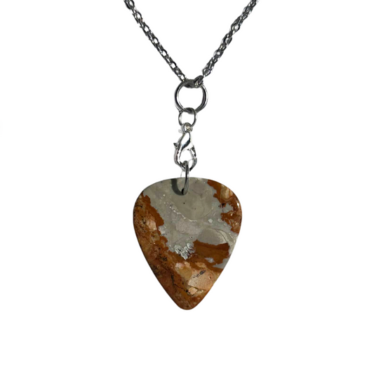 Heavy Polychromatic Jasper Removable Necklace
