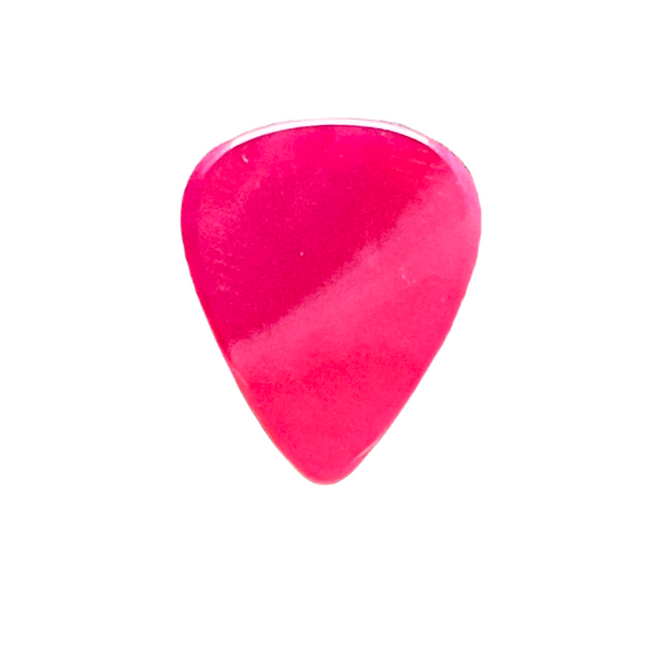 Pink Brazilian Agate Thin Standard Stone Pick. Item #4038. Limited Series