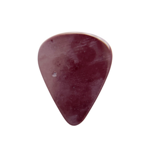 Pink Jasper Heavy standard Stone Guitar Pick  Item #4491